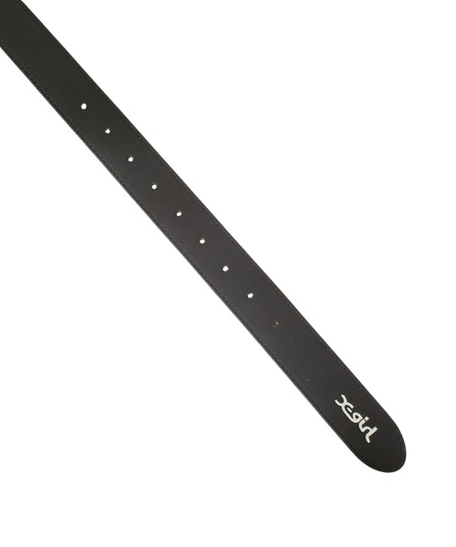 X-girl(エックスガール)の「METAL XG EMBLEM BUCKLE FADED FAUX LEATHER BELT(ベルト・レディース・ブラウン/ブラック・ONE SIZE)」の10枚目の写真