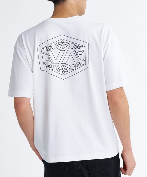 RVCA(ルーカ)の「RVCA メンズ HEXFILINGREE Tシャツ 【2026年夏モデル】(Tシャツ/カットソー・メンズ・ブラック/ホワイト/ブルー系その他・SMALL/LARGE/X-LARGE/MEDIUM)」の2枚目の写真