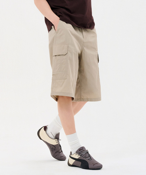 CHASECULT（チェイスカルト）の「男性カーゴバミューダパンツ-FBRK2541D0X（その他パンツ・メンズ・ベージュ・70/76/82/86/92）」の3枚目の写真