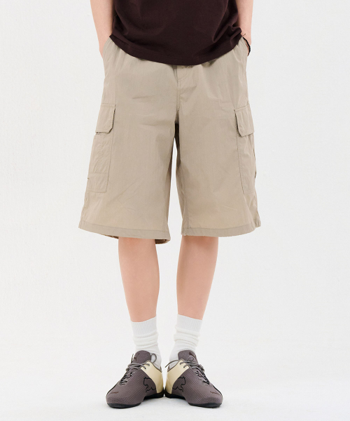 CHASECULT（チェイスカルト）の「男性カーゴバミューダパンツ-FBRK2541D0X（その他パンツ・メンズ・ベージュ・70/76/82/86/92）」の4枚目の写真