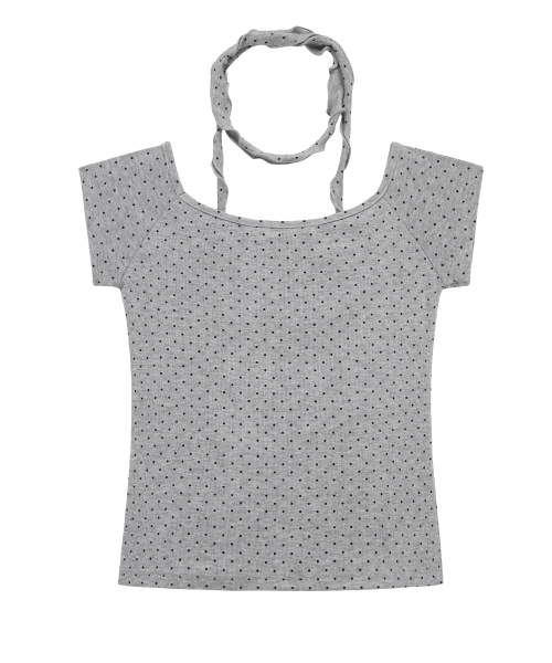 Midnight Move(ミッドナイトムーブ)の「off dot t (grey)(Tシャツ/カットソー・レディース・その他・FREE)」の4枚目の写真