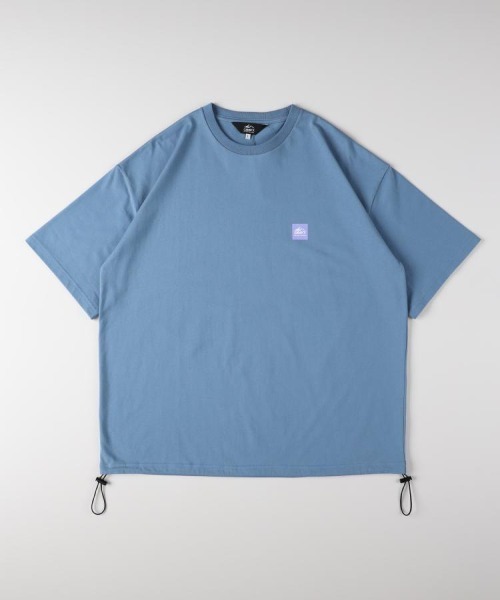 CAMP7(キャンプセブン)の「CAMP7(キャンプ7)バックストレートラインロゴプリントTシャツ(Tシャツ/カットソー・メンズ・ホワイト/ブラック/ブルー・M/L/XL/S)」の8枚目の写真