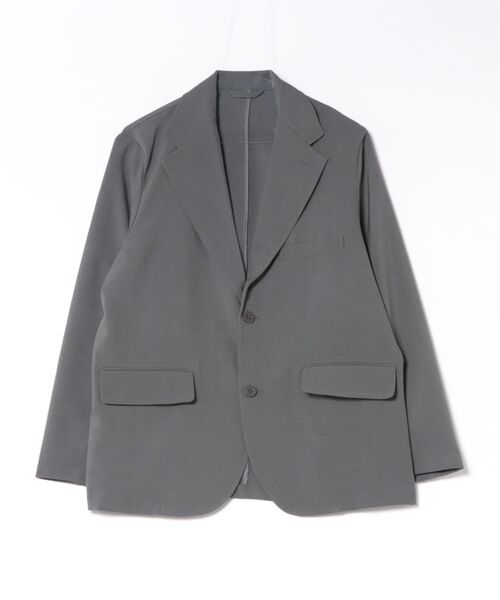 UNIVERSAL OVERALL(ユニバーサルオーバーオール)の「【72】【it】【UNIVERSAL OVERALL】Tailored Jacket(テーラードジャケット・メンズ・ダークグレー・LARGE)」の1枚目の写真