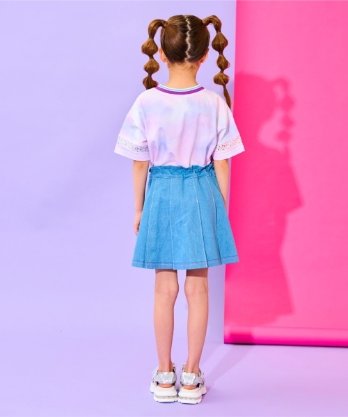 ANNA SUI mini(アナスイ・ミニ)の「【サーティワン アイスクリーム】チャーム付きスカパン【接触冷感】(その他パンツ・キッズ・ブルー・130cm/150cm/120cm/140cm/160cm)」の5枚目の写真