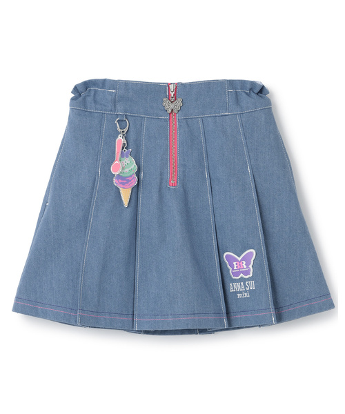 ANNA SUI mini(アナスイ・ミニ)の「【サーティワン アイスクリーム】チャーム付きスカパン【接触冷感】(その他パンツ・キッズ・ブルー・130cm/150cm/120cm/140cm/160cm)」の7枚目の写真