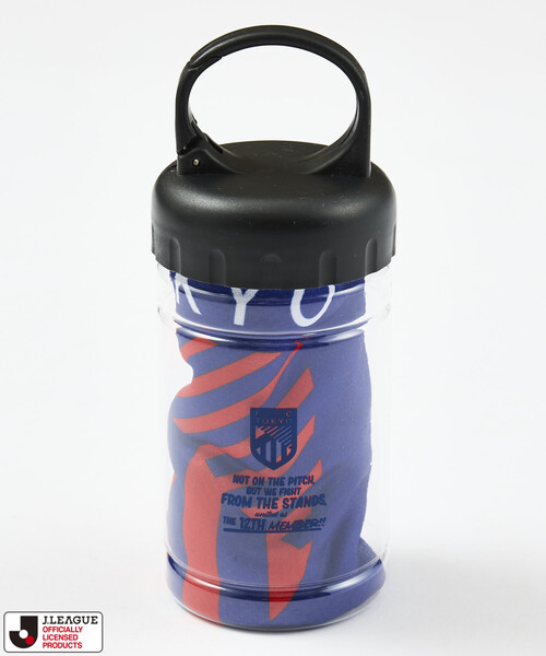 FREAK'S STORE（フリークスストア）の「FREAK’S STORE/フリークスストア J.LEAGUE × FREAK’S STORE Cool Towel Muffler W/Bottle（スポーツグッズ・メンズ・その他/パープル/レモンイエロー/その他15/その他13/その他9/その他7/インディゴブルー/レッド/ブルー/ピンク/ターコイズブルー/サックスブルー/グリーン/ワインレッド/マジェンタ・ONE SIZE）」の5枚目の写真