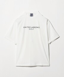 UNITED ARROWS GOLF（ユナイテッドアローズゴルフ）の「メンズ ロゴ クルーネック Tシャツ 吸水速乾（Tシャツ/カットソー）」