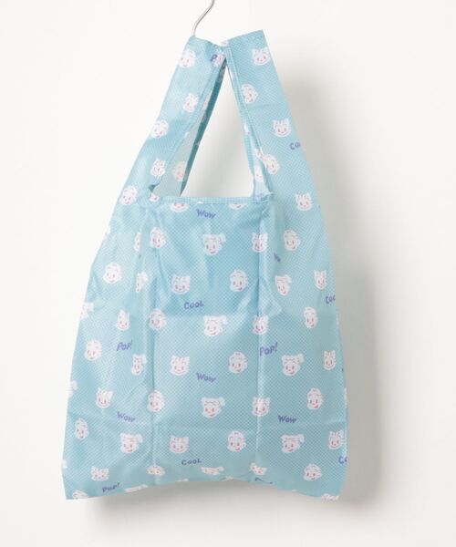 OSAMU GOODS（オサムグッズ）の「OSAMU GOODS POP ショッピングバッグ S（エコバッグ/サブバッグ・レディース・ブルー/ピンク/グリーン・FREE）」の14枚目の写真