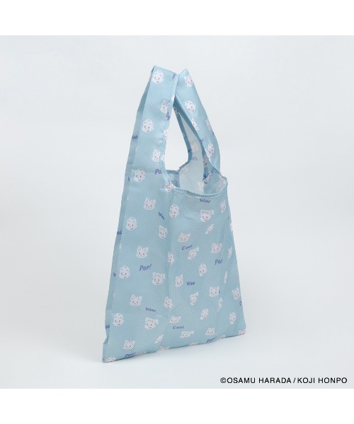 OSAMU GOODS（オサムグッズ）の「OSAMU GOODS POP ショッピングバッグ S（エコバッグ/サブバッグ・レディース・ブルー/ピンク/グリーン・FREE）」の3枚目の写真