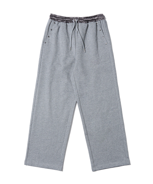YOUHEE(ユヒ)の「YOUHEETIC HOTFIX SWEATPANTS MELANGE GREY(スウェットパンツ・レディース・その他・FREE)」の10枚目の写真