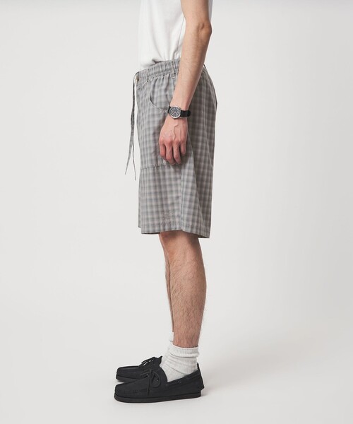 SMITH'S AMERICAN(スミスアメリカン)の「【別注】<SMITH’S AMERICAN>チェック柄 ショーツ(その他パンツ・メンズ・グレー系/ネイビー・M/L)」の8枚目の写真
