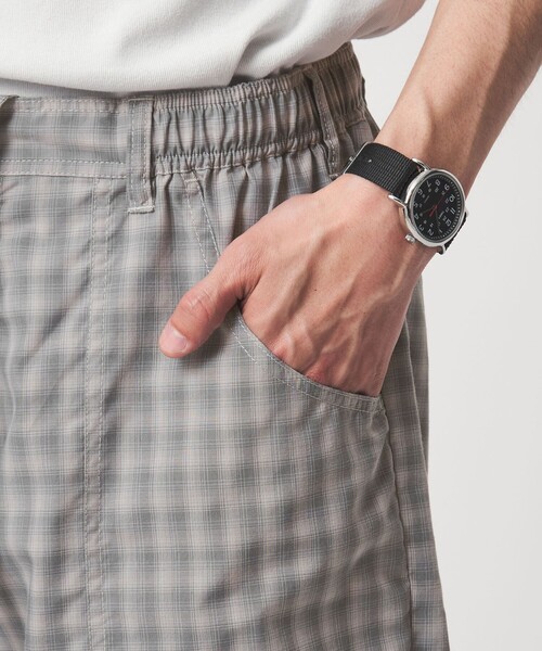 SMITH'S AMERICAN(スミスアメリカン)の「【別注】<SMITH’S AMERICAN>チェック柄 ショーツ(その他パンツ・メンズ・グレー系/ネイビー・M/L)」の11枚目の写真