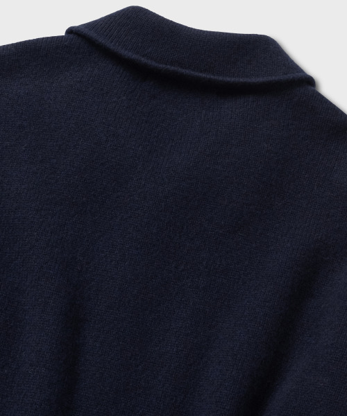 NONBLANK(ノンブランク)の「ニットジャケット_NAVY(ニット/セーター・メンズ・ネイビー・MEDIUM/LARGE/X-LARGE)」の6枚目の写真