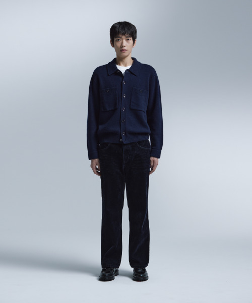 NONBLANK(ノンブランク)の「ニットジャケット_NAVY(ニット/セーター・メンズ・ネイビー・MEDIUM/LARGE/X-LARGE)」の11枚目の写真