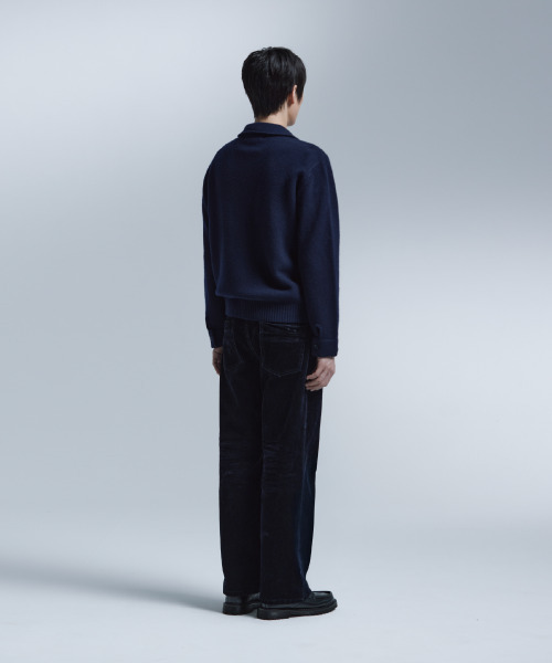 NONBLANK(ノンブランク)の「ニットジャケット_NAVY(ニット/セーター・メンズ・ネイビー・MEDIUM/LARGE/X-LARGE)」の14枚目の写真