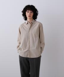 YLEVE / COTTON SILK TYPEWRITER SHIRT