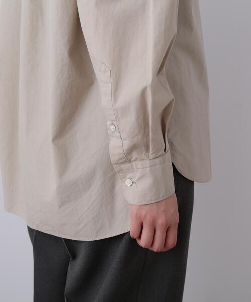 YLEVE(イレーヴ)の「YLEVE / COTTON SILK TYPEWRITER SHIRT(シャツ/ブラウス・レディース・イエロー/ホワイト・0/1/2)」の11枚目の写真