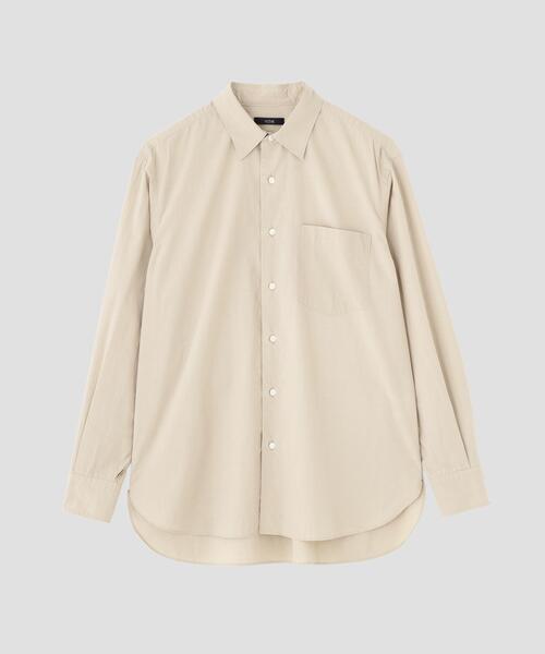 YLEVE(イレーヴ)の「YLEVE / COTTON SILK TYPEWRITER SHIRT(シャツ/ブラウス・レディース・イエロー/ホワイト・0/1/2)」の12枚目の写真