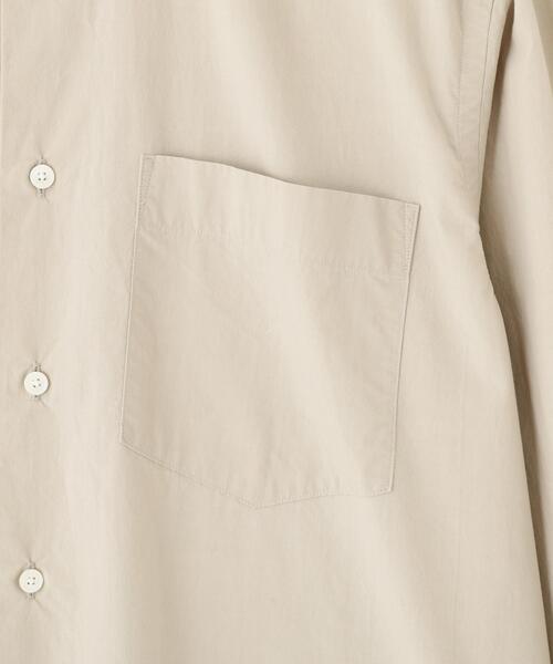 YLEVE(イレーヴ)の「YLEVE / COTTON SILK TYPEWRITER SHIRT(シャツ/ブラウス・レディース・イエロー/ホワイト・0/1/2)」の14枚目の写真