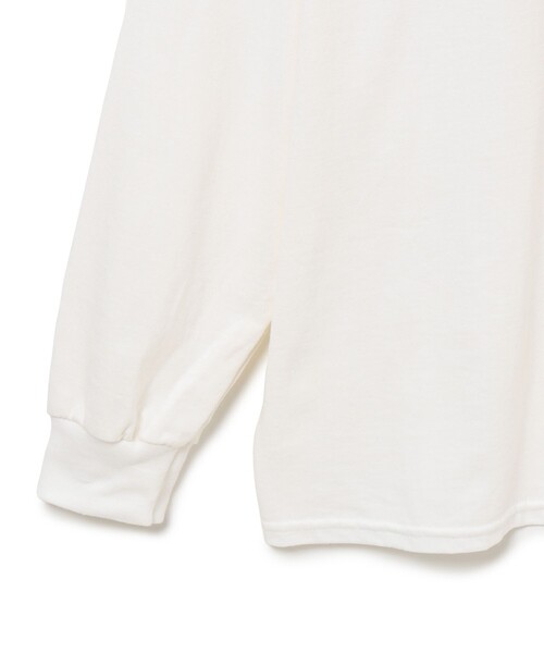 mmts(マミタス)の「【COLLABORATION】清水奈緒 / HAPPY デコ ロングTシャツ 旅行 レイヤード 洗濯可能 主役トップス ライブ 猫(Tシャツ/カットソー・レディース・ホワイト/ブラック・M/XL/L)」の14枚目の写真