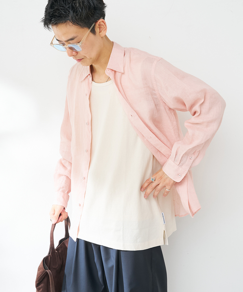 B.C STOCK(ベーセーストック)の「《追加》【ANTS & ELEPHANTS】ヴィンテージ加工 レイヤードタンクトップ(Tシャツ/カットソー・メンズ・ブラック/ブルー系その他/アイボリー・MEDIUM/LARGE)」の15枚目の写真