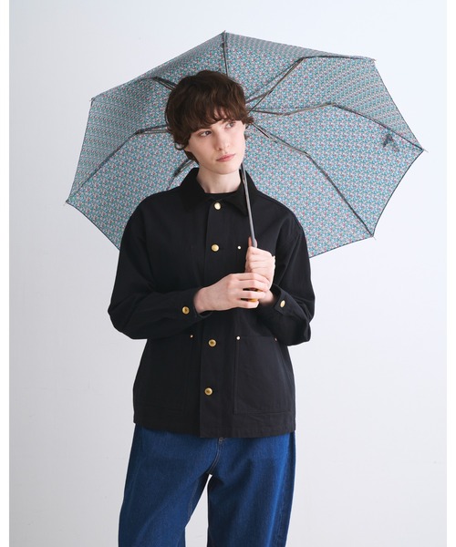 Traditional Weatherwear（トラディショナルウェザーウェア）の「FOLDING BAMBOO（長傘・レディース・ブルー系その他2・FREE）」の8枚目の写真