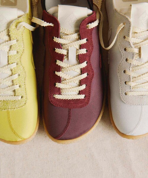 Firsthand(ファーストハンド)の「Veja × Baserange/ベースレンジ JITSU VEJA X BASERANGE スニーカー(スニーカー・レディース・ブラック/オフホワイト/イエロー/ワインレッド・38/36/37)」の8枚目の写真