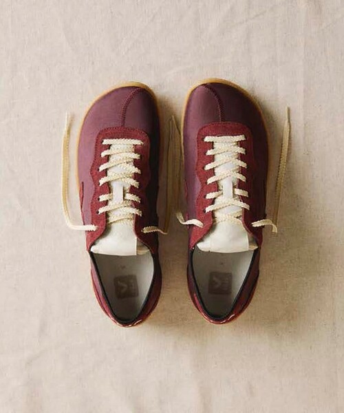 Firsthand(ファーストハンド)の「Veja × Baserange/ベースレンジ JITSU VEJA X BASERANGE スニーカー(スニーカー・レディース・ブラック/オフホワイト/イエロー/ワインレッド・38/36/37)」の17枚目の写真