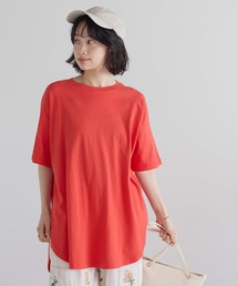 裾ラウンドビッグTEE