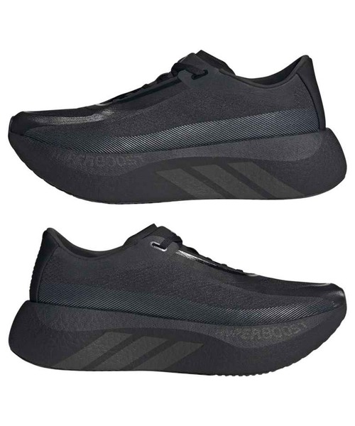 adidas(アディダス)の「adidas/アディダス HYPERBOOST EDGE M ハイパーブースト エッジ KI4392/KI4393/KI0358(スニーカー・メンズ・ブラック×ブラック/ホワイト×ブラック・26.5cm/28.0cm/27.0cm/26.0cm/27.5cm)」の6枚目の写真