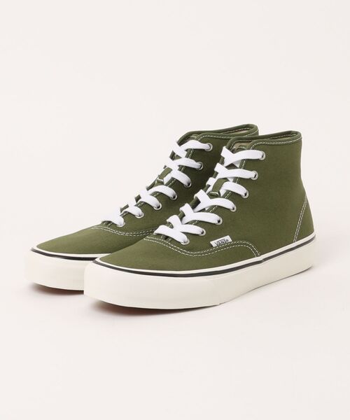 VANS(バンズ)の「VANS ヴァンズ AUTHENTIC HI 2.0 オーセンティック ハイ 2.0 VN000E8HGRK DUCK CANVAS GRE(スニーカー・メンズ・グリーン・8h/8/11/10/9h/9)」の1枚目の写真