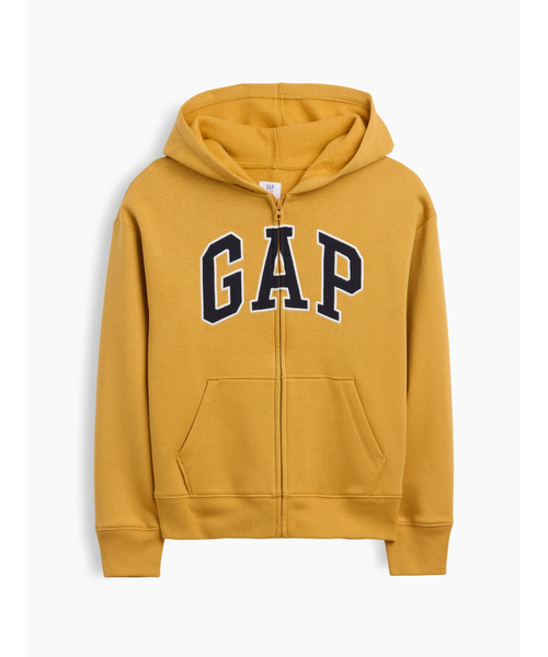 GAP(ギャップ)の「リラックスフィット GAPロゴ ジップアップパーカー (キッズ)(パーカー・キッズ・その他・120cm/140cm/150cm/130cm/160cm/110cm)」の1枚目の写真