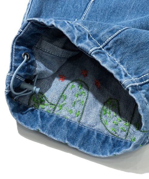 Universal Style Wear(ユニバーサルスタイルウェア)の「Universal Style Wear/ユニバーサルスタイルウェア RAKUGAKI denim pants(デニムパンツ・メンズ・ブラック/ライトインディゴブルー・X-LARGE/LARGE/MEDIUM)」の8枚目の写真