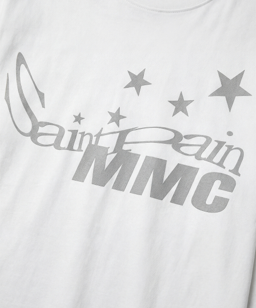 SAINTPAIN(セイントペイン)の「SPレタリングスターヘビーウェイトクロップロングスリーブホワイト(Tシャツ/カットソー・レディース・その他・MEDIUM/LARGE)」の3枚目の写真