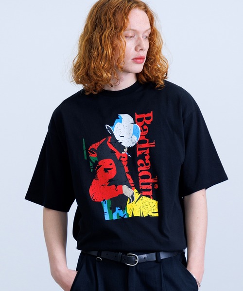 Revo.(レボ)の「Revo. ヴィンテージライク プリントTシャツ(Tシャツ/カットソー・メンズ・ブラック系3/ブラック系2/ブラック系1/ホワイト系5/ホワイト系1/ブラック系4/ホワイト系2/ブラック系5/ブラック系6/ホワイト系4/ホワイト系3/ホワイト系6・2/1)」の1枚目の写真