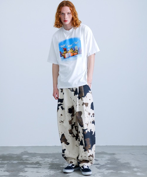 Revo.(レボ)の「Revo. ヴィンテージライク プリントTシャツ(Tシャツ/カットソー・メンズ・ブラック系3/ブラック系2/ブラック系1/ホワイト系5/ホワイト系1/ブラック系4/ホワイト系2/ブラック系5/ブラック系6/ホワイト系4/ホワイト系3/ホワイト系6・2/1)」の20枚目の写真