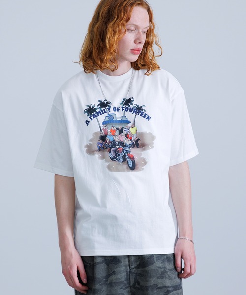 Revo.(レボ)の「Revo. ヴィンテージライク プリントTシャツ(Tシャツ/カットソー・メンズ・ブラック系3/ブラック系2/ブラック系1/ホワイト系5/ホワイト系1/ブラック系4/ホワイト系2/ブラック系5/ブラック系6/ホワイト系4/ホワイト系3/ホワイト系6・2/1)」の21枚目の写真