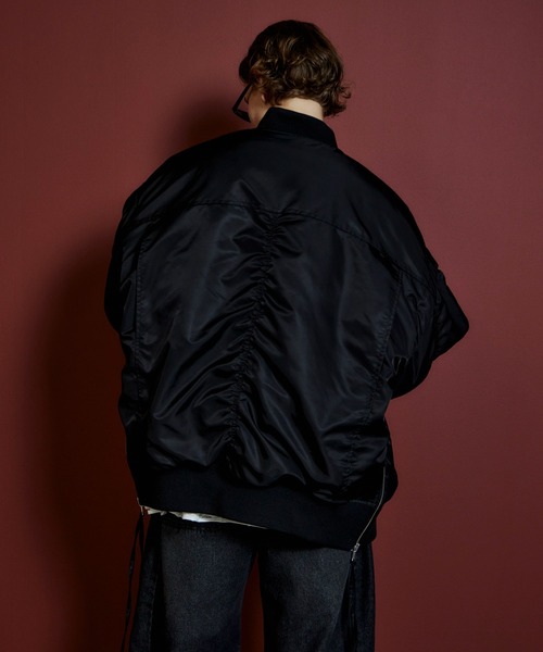 MAISON SPECIAL(メゾンスペシャル)の「【2026Autumn PRE-ORDER】Reversible MA-1/リバーシブルMA-1(MA-1・レディース・ピンク/カーキ/ブラック・FREE)」の16枚目の写真
