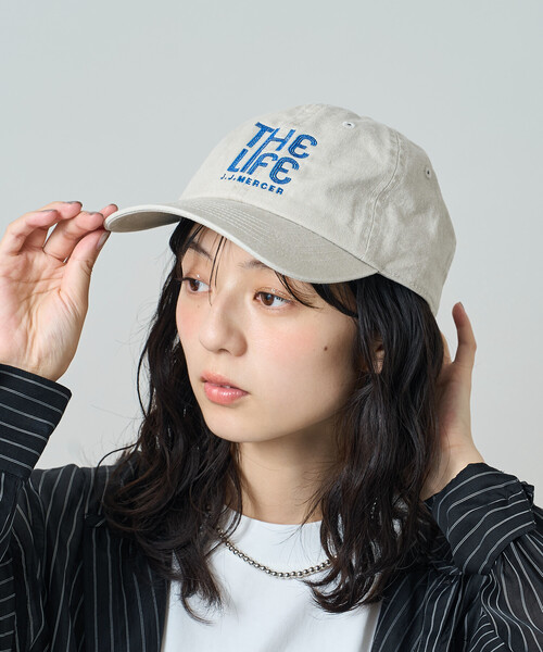セール】J.J.Mercer/ジェイジェイマーサー THE LIFE CAP/ロゴ刺繍