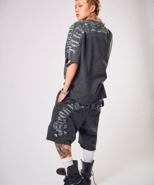 GALFY（ガルフィー）の「『GALFY/ガルフィー』病みに還りしTシャツ【Z】（Tシャツ/カットソー・レディース・ホワイト/ブラック系1・L/XL）」の5枚目の写真