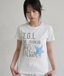 TGL スパン半袖Tシャツ [ホワイト]