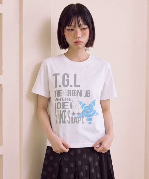 THE GREEN LAB（ザグリーンラボ）の「TGL スパン半袖Tシャツ [ホワイト]（Tシャツ/カットソー・レディース・その他・FREE）」の3枚目の写真