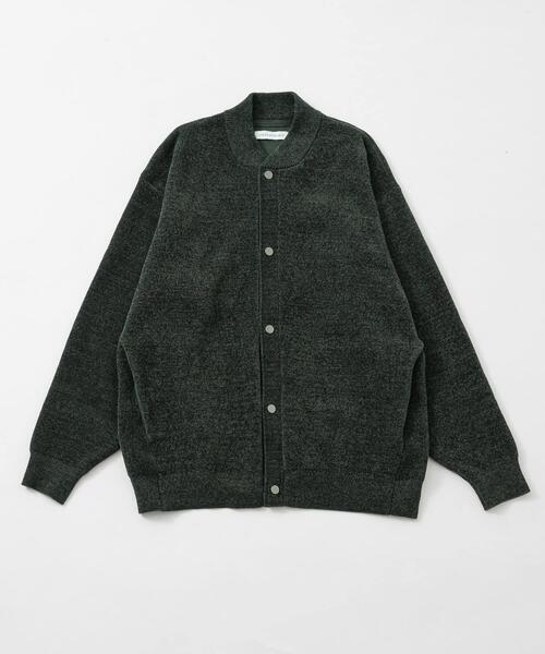 URBAN RESEARCH（アーバンリサーチ）の「SOFT TOUCH MOLE CARDIGAN（カーディガン/ボレロ・メンズ・グリーン/ブラック/チャコールグレー/ブラウン・LARGE/MEDIUM）」の4枚目の写真