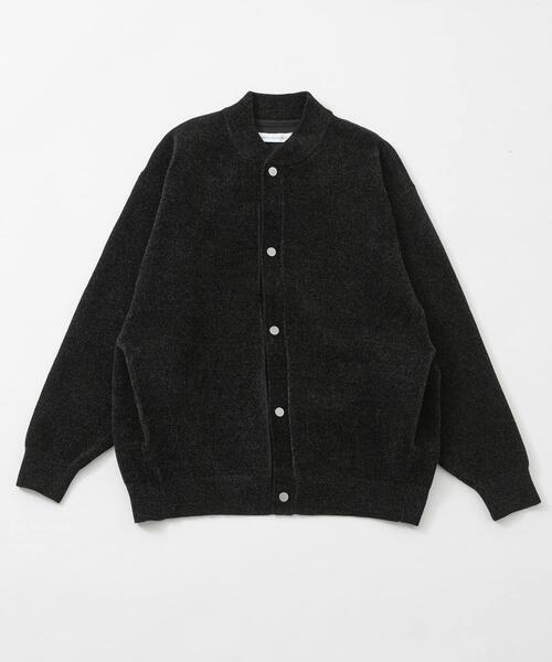 URBAN RESEARCH（アーバンリサーチ）の「SOFT TOUCH MOLE CARDIGAN（カーディガン/ボレロ・メンズ・グリーン/ブラック/チャコールグレー/ブラウン・LARGE/MEDIUM）」の2枚目の写真
