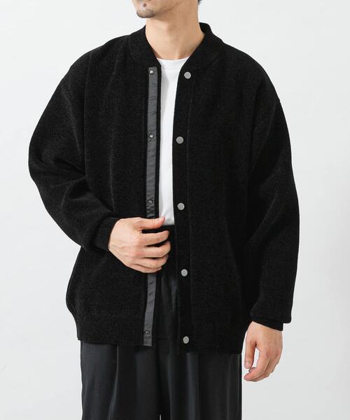 URBAN RESEARCH（アーバンリサーチ）の「SOFT TOUCH MOLE CARDIGAN（カーディガン/ボレロ・メンズ・グリーン/ブラック/チャコールグレー/ブラウン・LARGE/MEDIUM）」の5枚目の写真