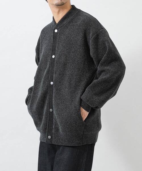 URBAN RESEARCH（アーバンリサーチ）の「SOFT TOUCH MOLE CARDIGAN（カーディガン/ボレロ・メンズ・グリーン/ブラック/チャコールグレー/ブラウン・LARGE/MEDIUM）」の12枚目の写真