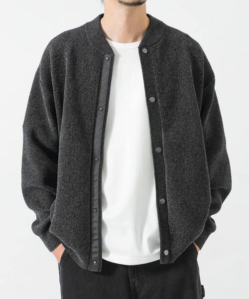 URBAN RESEARCH（アーバンリサーチ）の「SOFT TOUCH MOLE CARDIGAN（カーディガン/ボレロ・メンズ・グリーン/ブラック/チャコールグレー/ブラウン・LARGE/MEDIUM）」の14枚目の写真