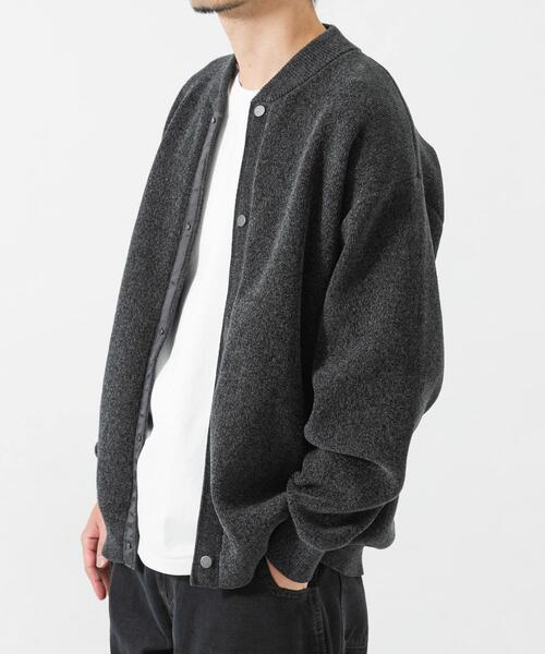 URBAN RESEARCH（アーバンリサーチ）の「SOFT TOUCH MOLE CARDIGAN（カーディガン/ボレロ・メンズ・グリーン/ブラック/チャコールグレー/ブラウン・LARGE/MEDIUM）」の15枚目の写真