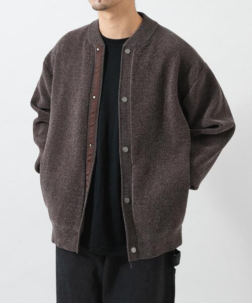 URBAN RESEARCH（アーバンリサーチ）の「SOFT TOUCH MOLE CARDIGAN（カーディガン/ボレロ・メンズ・グリーン/ブラック/チャコールグレー/ブラウン・LARGE/MEDIUM）」の20枚目の写真