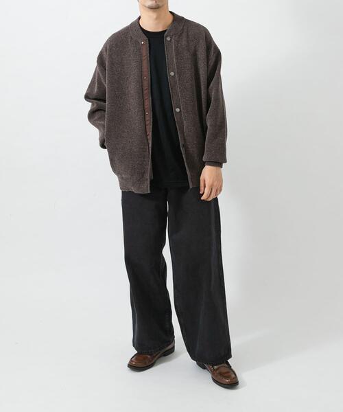 URBAN RESEARCH（アーバンリサーチ）の「SOFT TOUCH MOLE CARDIGAN（カーディガン/ボレロ・メンズ・グリーン/ブラック/チャコールグレー/ブラウン・LARGE/MEDIUM）」の21枚目の写真